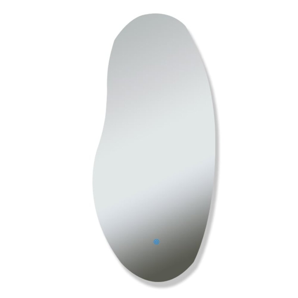 Oppio AURA – ORGANISCH 45×100 ( Randloos ) Toilet / Badkamerspiegel met verlichting