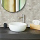 Oppio XL Stone Taupe HEXAGON - Zelfklevend Mozaïek 290x288mm