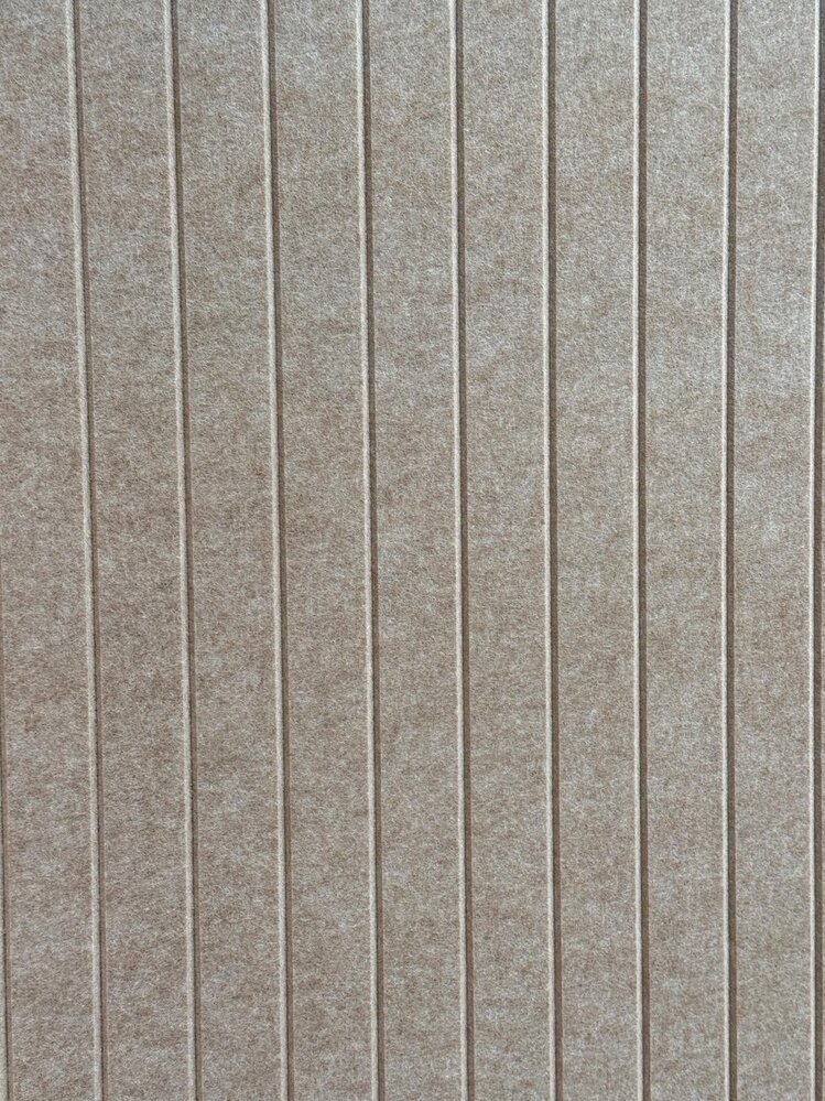 Oppio OPPIO Viltpaneel TAUPE - JAPANDI - 60x280 cm - Brandvertragend & Geluiddempend
