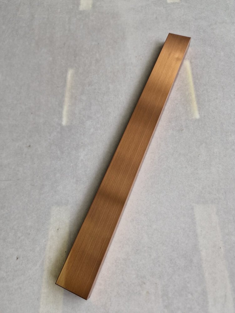 Cover voor Akupanel - Geborsteld ROSE