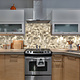 Oppio XL Geborsteld Goud HEXAGON - Zelfklevend Mozaiek 290x288mm Oppio XL Geborsteld Goud HEXAGON - Zelfklevend Mozaiek 290x288mm