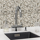Oppio Geborsteld MINI blokjes Goud - Zelfklevend Mozaiek 265x265x4mm Oppio Geborsteld MINI blokjes Goud - Zelfklevend Mozaiek 265x265x4mm