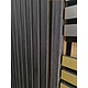 Oppio Eindlat Lattenwand kleur: Eiken Zwart 260x2,7x2,1