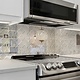 Oppio Silver Glass - Zelfklevend Mozaiek 300x300x4mm