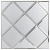 Silver Glass Mat - Zelfklevend Mozaiek 300x300x4mm
