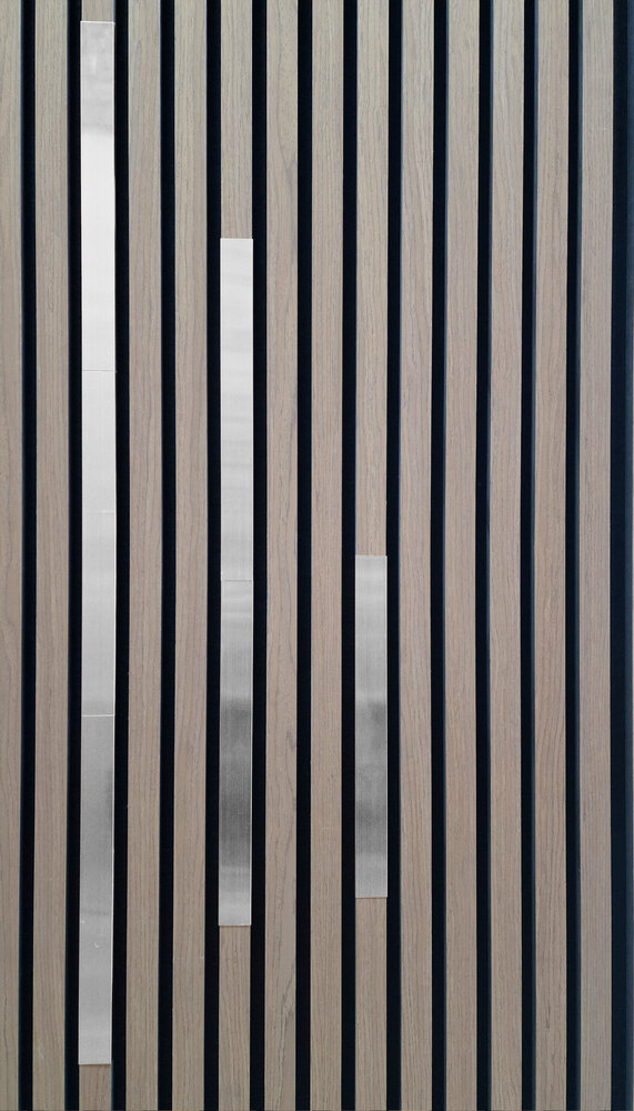 Oppio Cover voor Akupanel - Geborsteld ZILVER