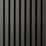 Oppio €25 PER PANEEL - 60x260 cm ZWART Eiken akoestische wand panel Oppio €25 PER PANEEL - 60x260 cm ZWART Eiken akoestische wand panel