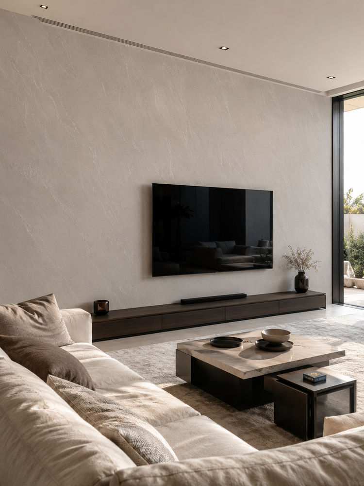 €54 PER PANEEL - 120x280x0,3 cm - PVC Wandpaneel SLATE PERLA - MAT €54 PER PANEEL - 120x280x0,3 cm - PVC Wandpaneel SLATE PERLA - MAT
