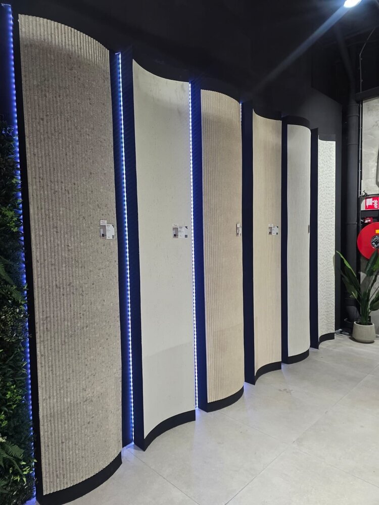MUOZO MUOZO -ROMAN CULUMNS AZURE 280x60 Flexibele Wandpanelen MUOZO MUOZO -ROMAN CULUMNS AZURE 280x60 Flexibele Wandpanelen