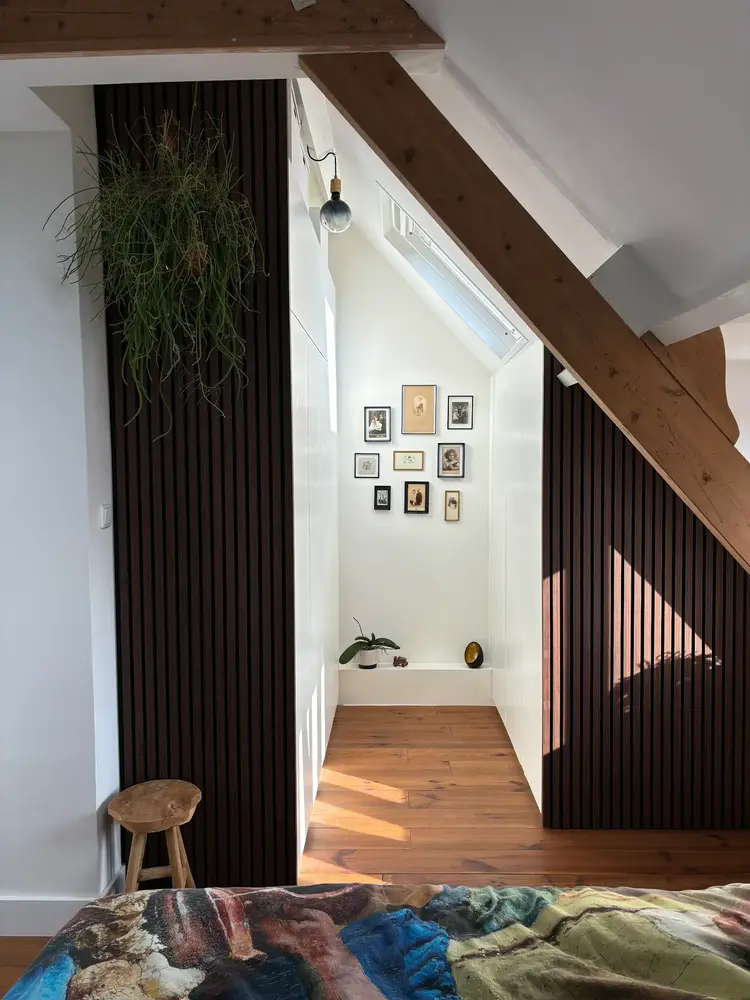 Oppio €25 PER PANEEL - 60x260 cm WENGE akoestische wand panelen Oppio €25 PER PANEEL - 60x260 cm WENGE akoestische wand panelen