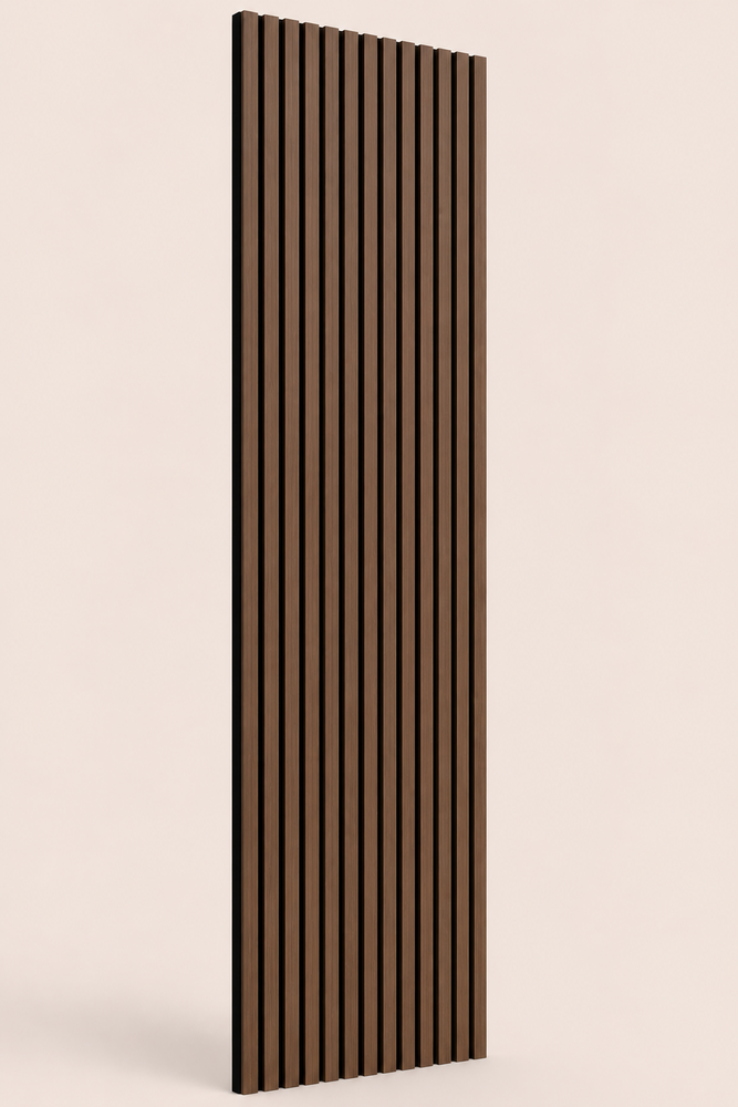 Oppio €25 PER PANEEL - 60x260 cm WENGE akoestische wand panelen Oppio €25 PER PANEEL - 60x260 cm WENGE akoestische wand panelen