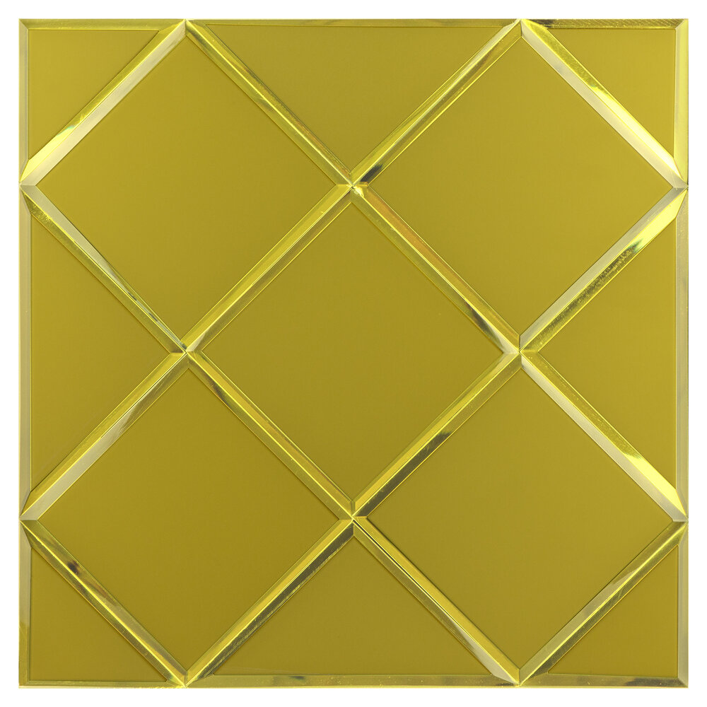 Oppio GOLD Glass Mat - Zelfklevend Mozaiek 300x300x4mm Oppio GOLD Glass Mat - Zelfklevend Mozaiek 300x300x4mm