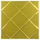 Oppio GOLD Glass Mat - Zelfklevend Mozaiek 300x300x4mm Oppio GOLD Glass Mat - Zelfklevend Mozaiek 300x300x4mm