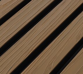 Oppio €20.99 Per Stuk - TEAK - Zwarte strepen - Gevelbekleding – Composiet | 290 x 22 cm | Gevel | Tuin | 3D Houtnerf Oppio €20.99 Per Stuk - TEAK - Zwarte strepen - Gevelbekleding – Composiet | 290 x 22 cm | Gevel | Tuin | 3D Houtnerf