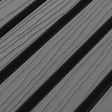 Oppio €20.99 Per Stuk - SILVER GREY - Zwarte strepen - Gevelbekleding – Composiet | 290 x 22 cm | Gevel | Tuin