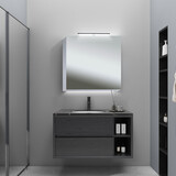 VANITY Spiegelkast 60x60 ( RANDLOOS ) Badkamerspiegel met verlichting
