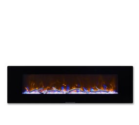 Oppio New York - 152 CM OPBOUW Elektrische Sfeerhaard MET VERWARMING + WIFI + APP FUNCTIE