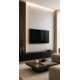 Oppio €54 PER PANEEL - 120x280x0,3 cm - PVC Wandpaneel SLATE BEIGE -  MAT