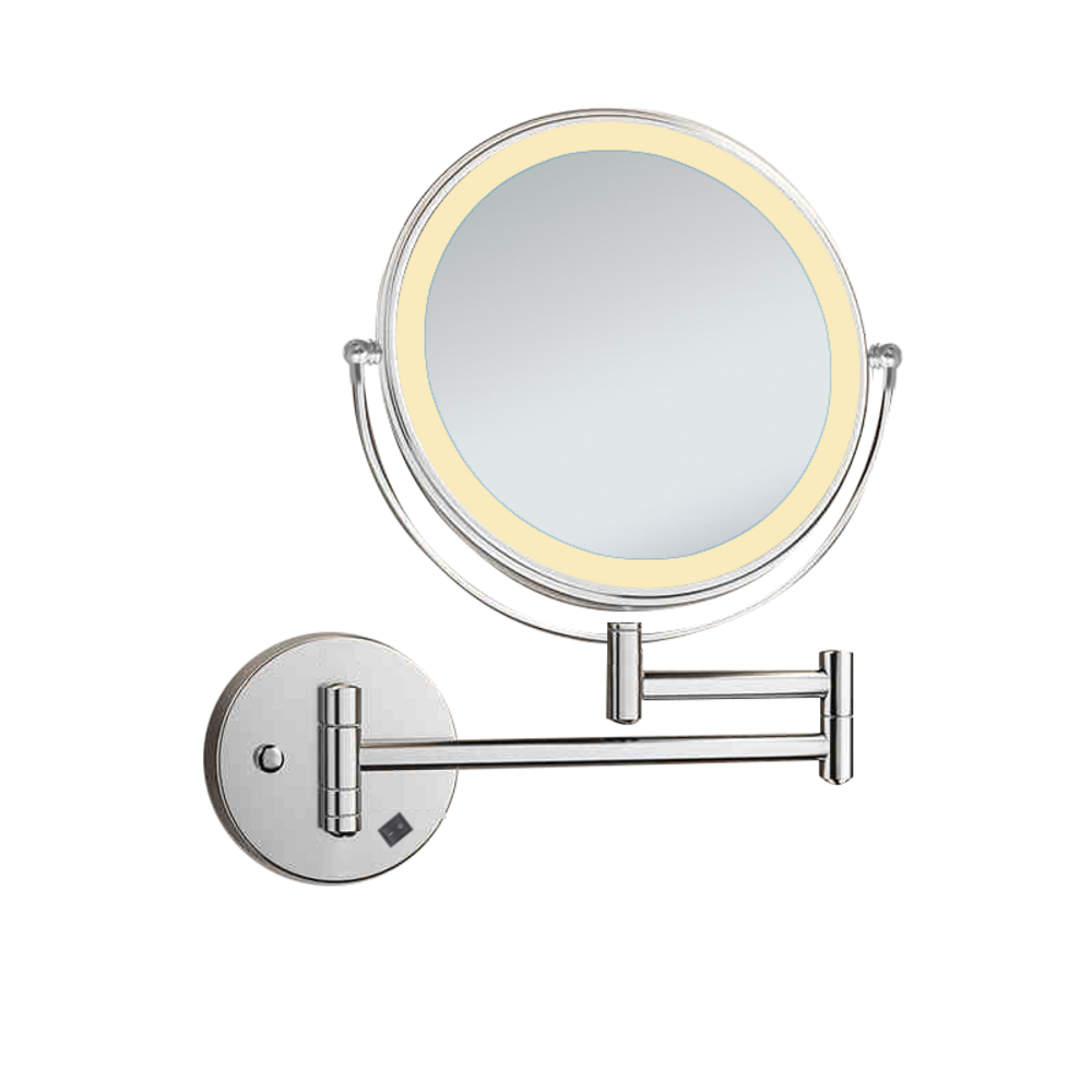 Oppio COSMO make-up spiegel (CHROOM) Toilet / Badkamerspiegel met verlichting Oppio COSMO make-up spiegel (CHROOM) Toilet / Badkamerspiegel met verlichting