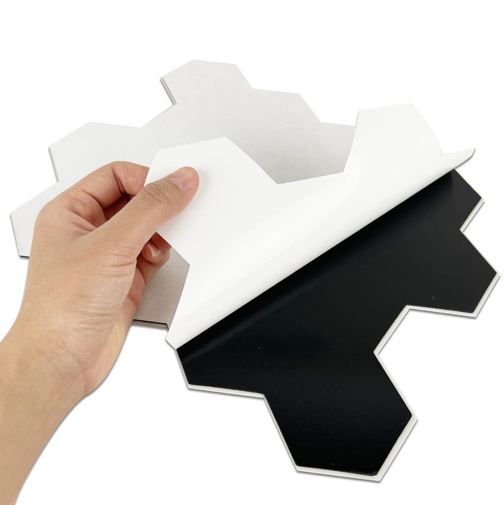 Oppio BEIGE MARBLE  Hexagon - Zelfklevende Mozaïek 29.2x25.4x3.3 mm
