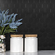 Oppio XL Midnight Black HEXAGON MAT - Zelfklevende Mozaïek Oppio XL Midnight Black HEXAGON MAT - Zelfklevende Mozaïek