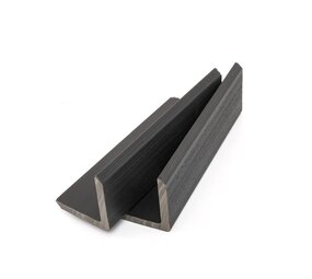 Oppio BLACK - HOEKPROFIEL 290x5x5 cm WPC ( 360° volledig bedekkende beschermlaag )
