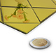 Oppio GOLD Glass - Zelfklevend Mozaiek 300x300x4mm