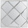 SIlver Glass Mat - Zelfklevend Mozaiek 300x300x4mm