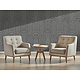 Oppio OPPIO Viltpaneel Grijs - BAROK - 60x280 cm - Brandvertragend & Geluiddempend