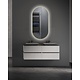 Oppio ELLIPS - 50x100 CM ( GOUD ) Toilet / Badkamerspiegel met verlichting Oppio ELLIPS - 50x100 CM ( GOUD ) Toilet / Badkamerspiegel met verlichting