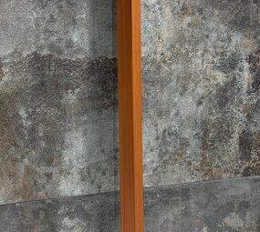Oppio TEAK - HOEKPROFIEL 290x5x5 cm WPC ( 360° volledig bedekkende beschermlaag )