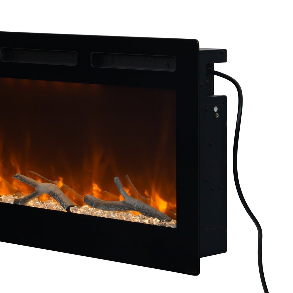 Oppio Paris - 152 CM INBOUW Elektrische Sfeerhaard MET VERWARMING + WIFI + APP FUNCTIE