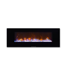 Oppio New York - 105 CM OPBOUW Elektrische Sfeerhaard MET VERWARMING + WIFI + APP FUNCTIE