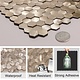 Oppio Geborsteld MINI Hexagon Bronce - Zelfklevend Mozaiek 308x298x4mm Oppio Geborsteld MINI Hexagon Bronce - Zelfklevend Mozaiek 308x298x4mm