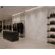 Oppio €37 PER PANEEL - 120x280x0,3 cm - PVC Wandpaneel Calacatta Marmer Wit / Grijs Hoogglans