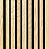 €25 PER PANEEL - 60x260 cm LICHT EIKEN BEIGE  akoestische wand panelen