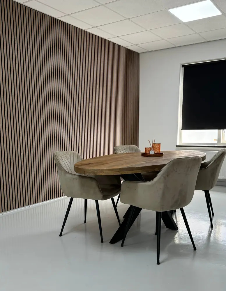 Oppio €25 PER PANEEL - 60x260 cm WALNOOT Eiken akoestische wand panelen