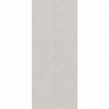 Oppio OPPIO Viltpaneel OFF WHITE - HONGAARSE PUNT- 280x52 cm - Brandvertragend & Geluiddempend