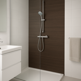 Oppio 120x280x0.5 cm - Houten Wandpaneel ESPRESSO ESSENCE
