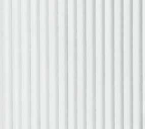 Oppio RONDE LATTEN - WIT Eiken akoestische wand panelen lattenwand met Vilt