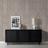 Oppio OPPIO Viltpaneel TAUPE - BAROK - 60x280 cm - Brandvertragend & Geluiddempend