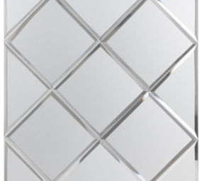 Oppio SIlver Glass Mat - Zelfklevend Mozaiek 300x300x4mm Oppio SIlver Glass Mat - Zelfklevend Mozaiek 300x300x4mm