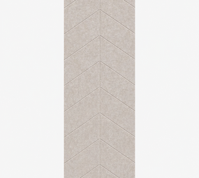 OPPIO Viltpaneel BEIGE - HONGAARSE PUNT- 280x52 cm - Brandvertragend & Geluiddempend