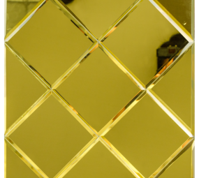 Oppio GOLD Glass - Zelfklevend Mozaiek 300x300x4mm