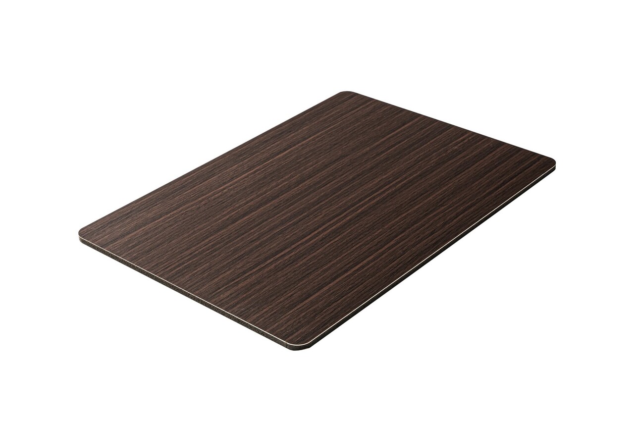Oppio 120x280x0.5 cm - Houten Wandpaneel ESPRESSO ESSENCE