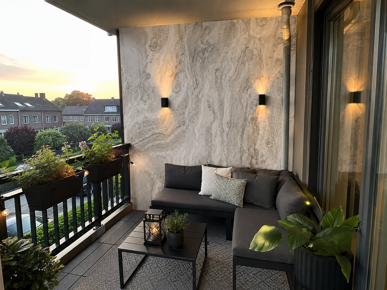 Oppio 280x120x0,3 cm – PRIMESTONE PVC Wandpaneel MAT SMOOTH