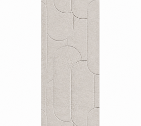 Oppio OPPIO Viltpaneel OFF WHITE - CAPSULE - 280x52 cm - Brandvertragend & Geluiddempend