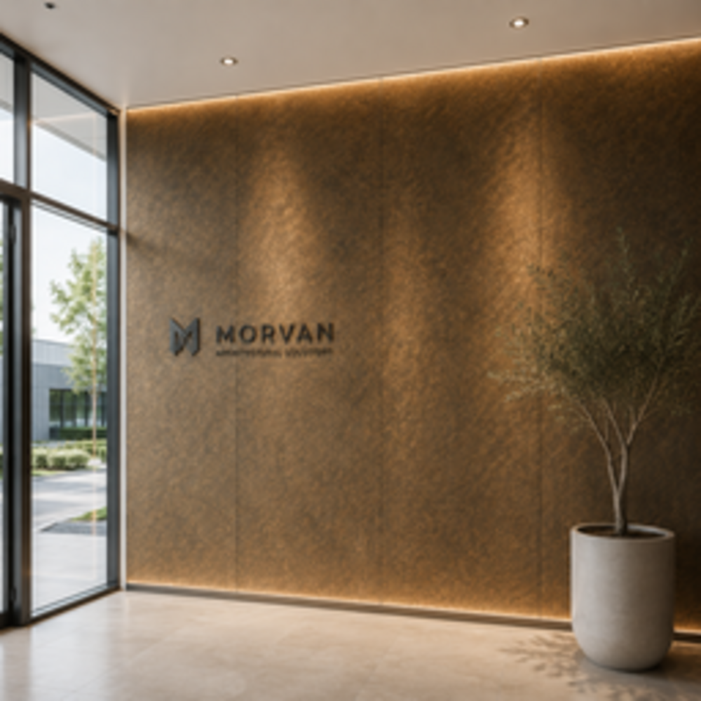 Oppio 120x280x0,3 cm – KOPER Metallic PVC Wandpaneel MAT