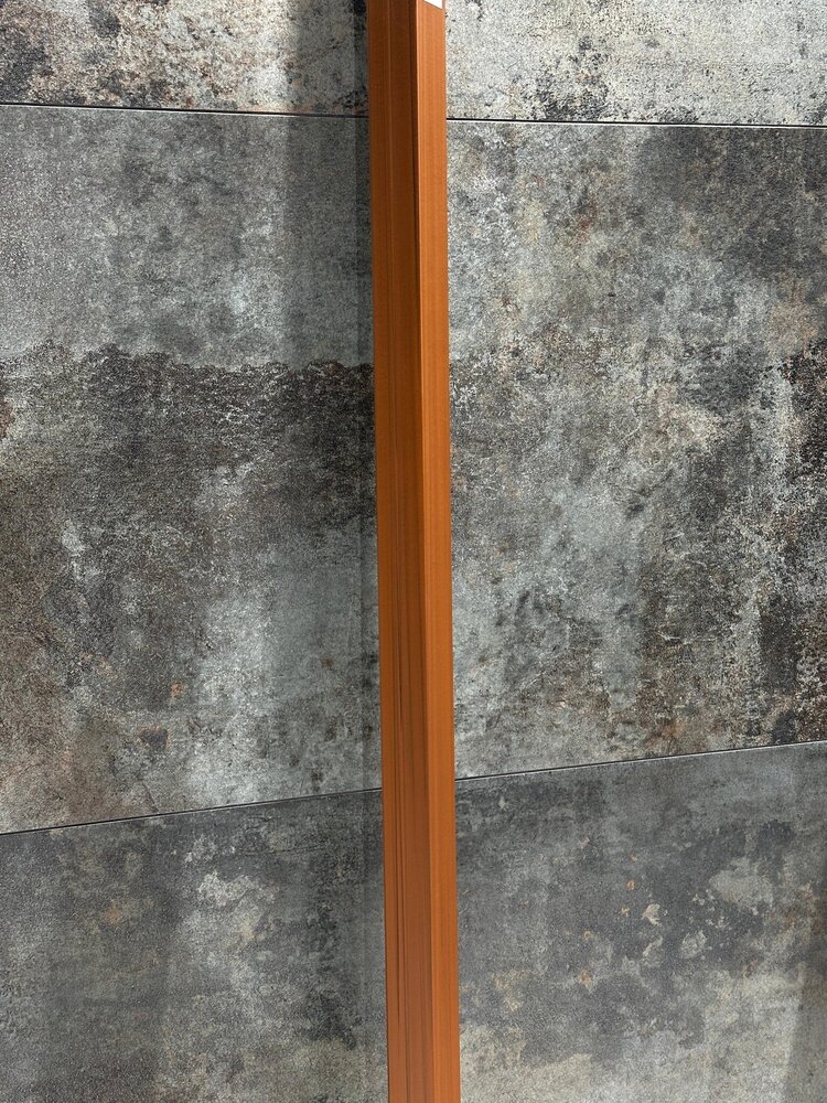 Oppio TEAK - HOEKPROFIEL 290x5x5 cm WPC ( 360° volledig bedekkende beschermlaag )