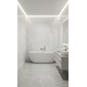 Oppio €37 PER PANEEL - 120x280x0,3 cm - PVC Wandpaneel RAL WIT Hoogglans